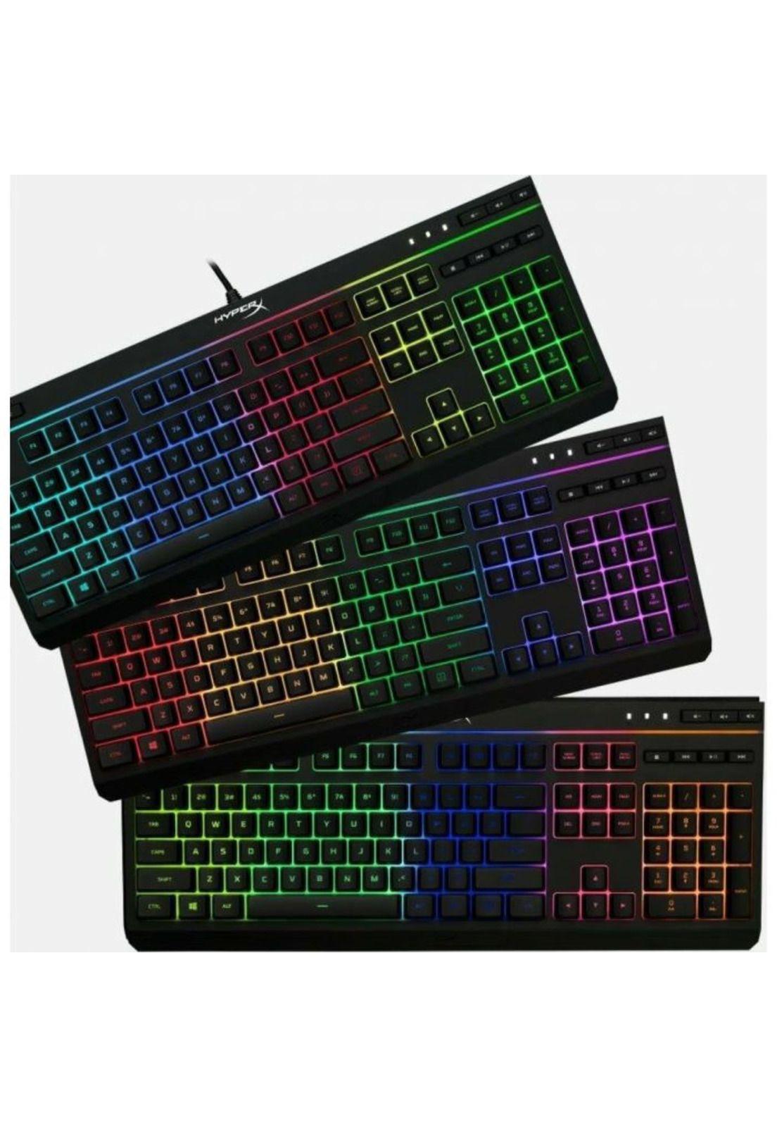 Teclado Gamer HyperX Alloy Core RGB IPX Multiplataformas -6