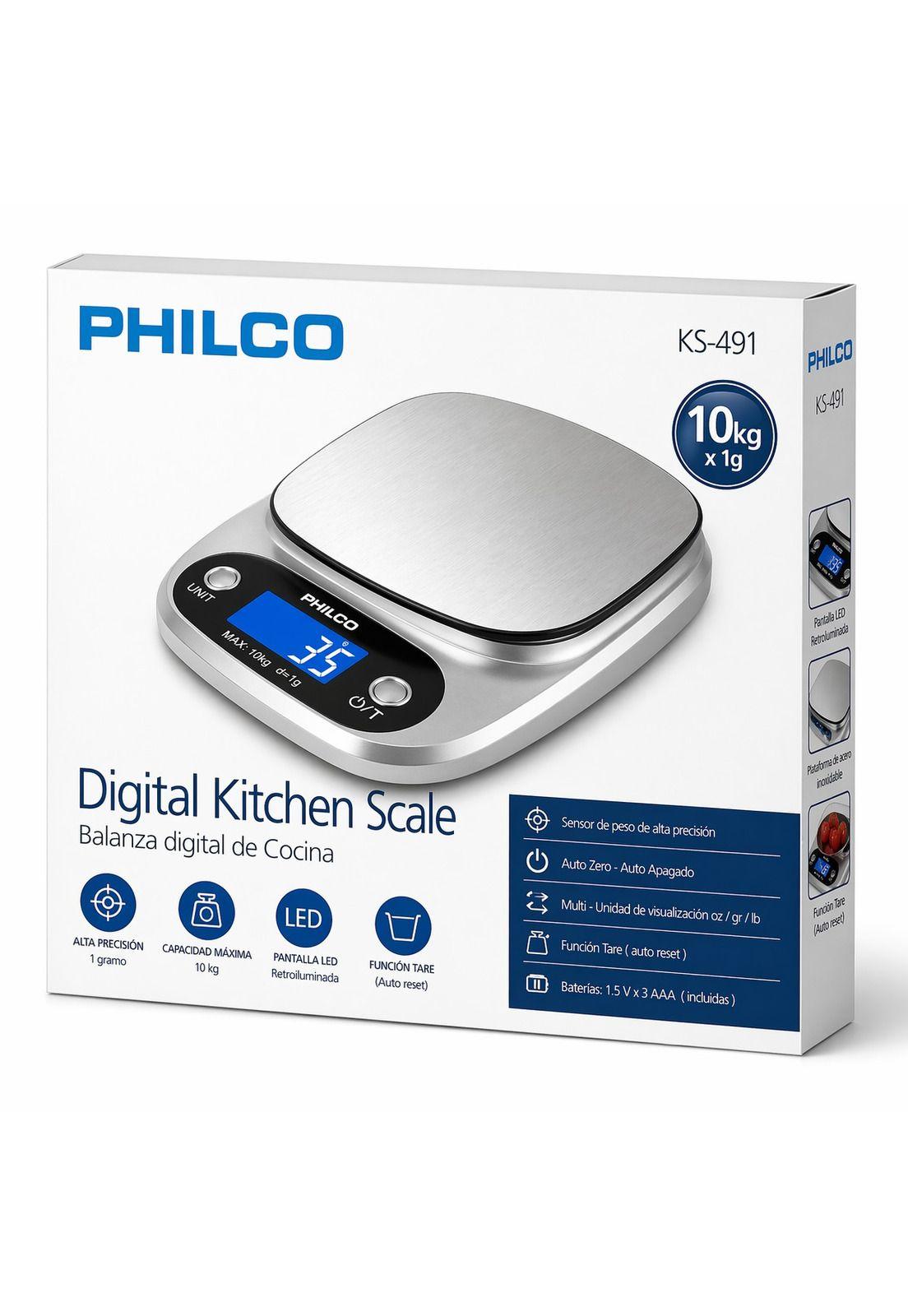 Pesa Balanza Digital Alta Precisión con Pantalla LED 10K Max-6