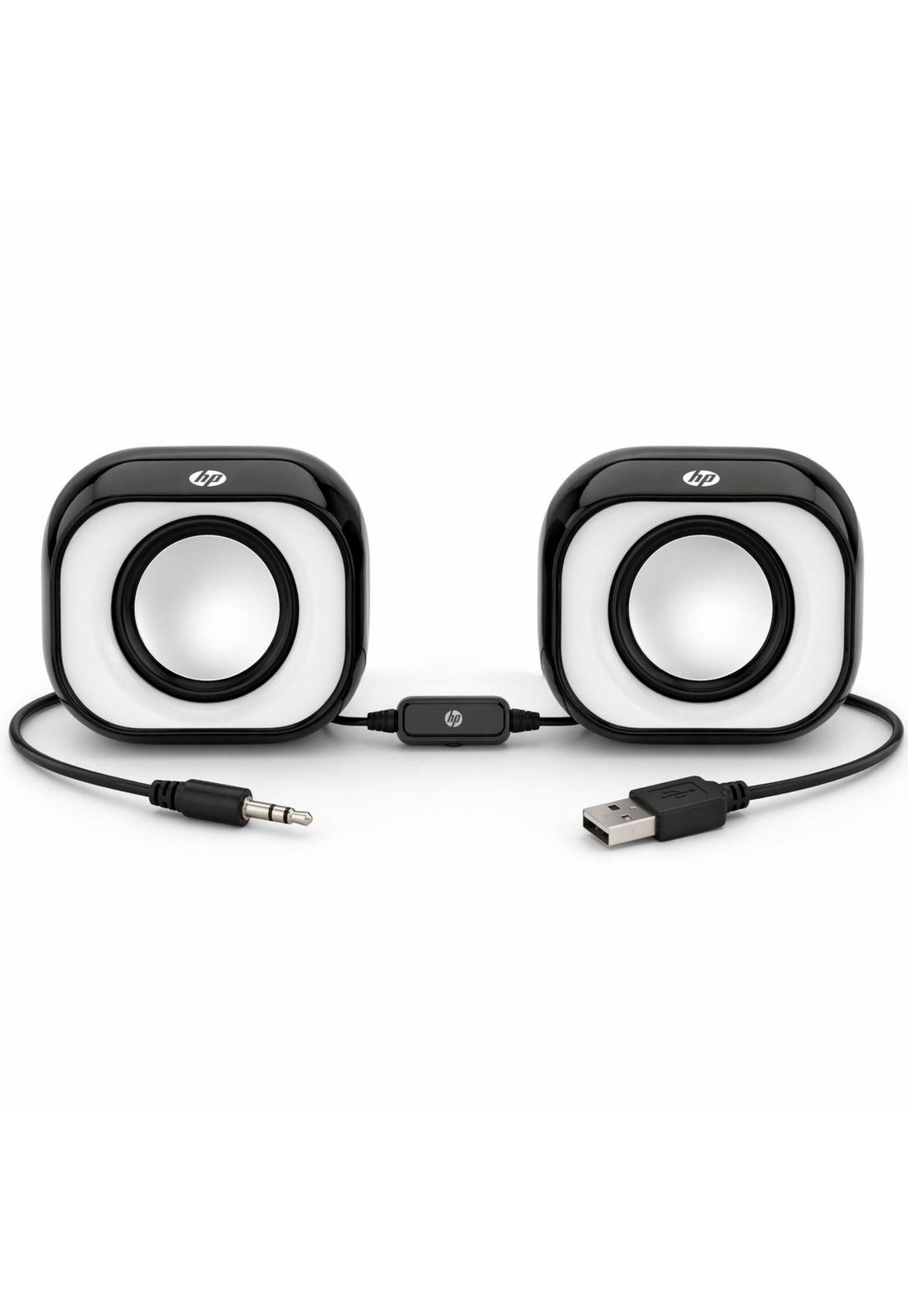 Parlantes USB HP Multimedia Ultra Compactos 6W RMS DHS-2111-0