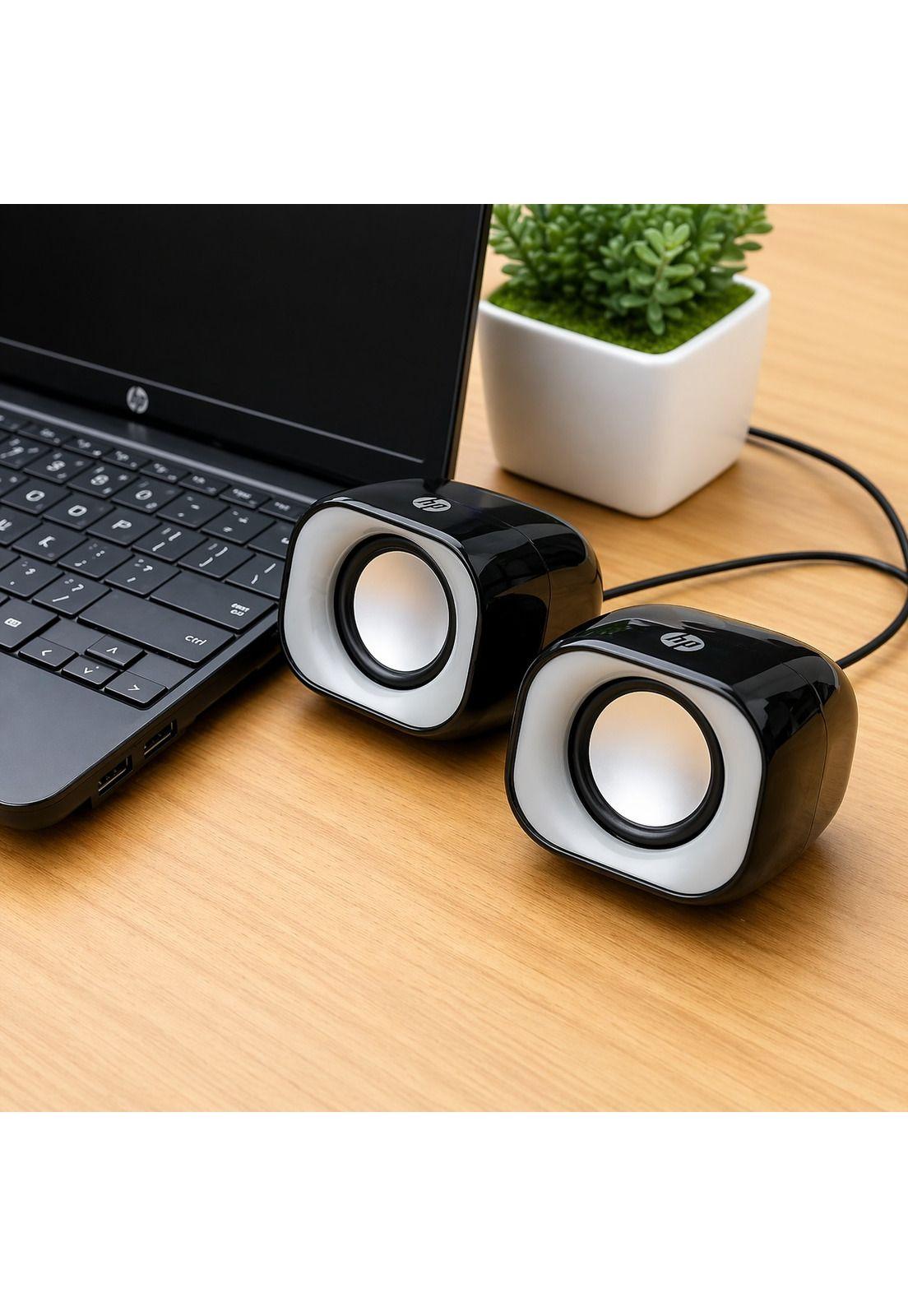 Parlantes USB HP Multimedia Ultra Compactos 6W RMS DHS-2111-5