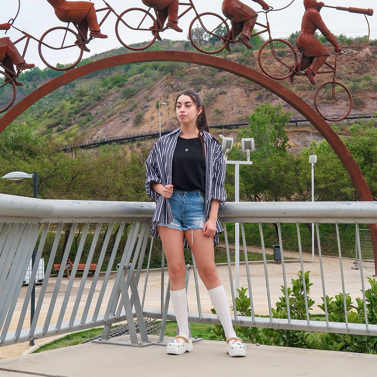 Sandalias Crs Zuecas Mujer Con Plataforma Cadenas Doradas C2-1