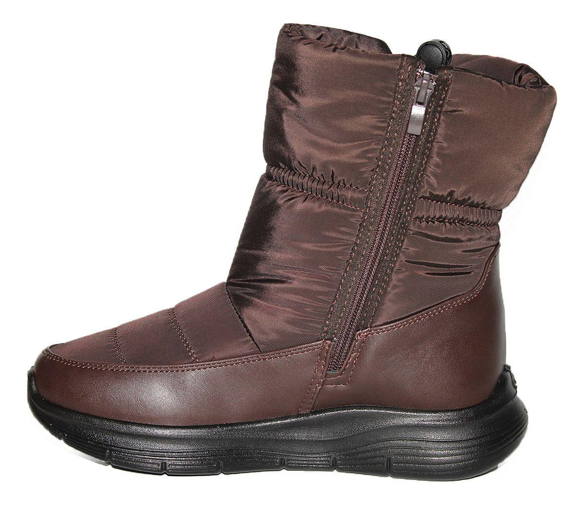 Botín Invierno Impermeable Chiporro Largo Ajustable Mujer-2