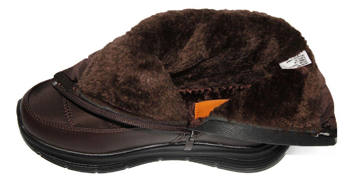 Botín Invierno Impermeable Chiporro Largo Ajustable Mujer-3