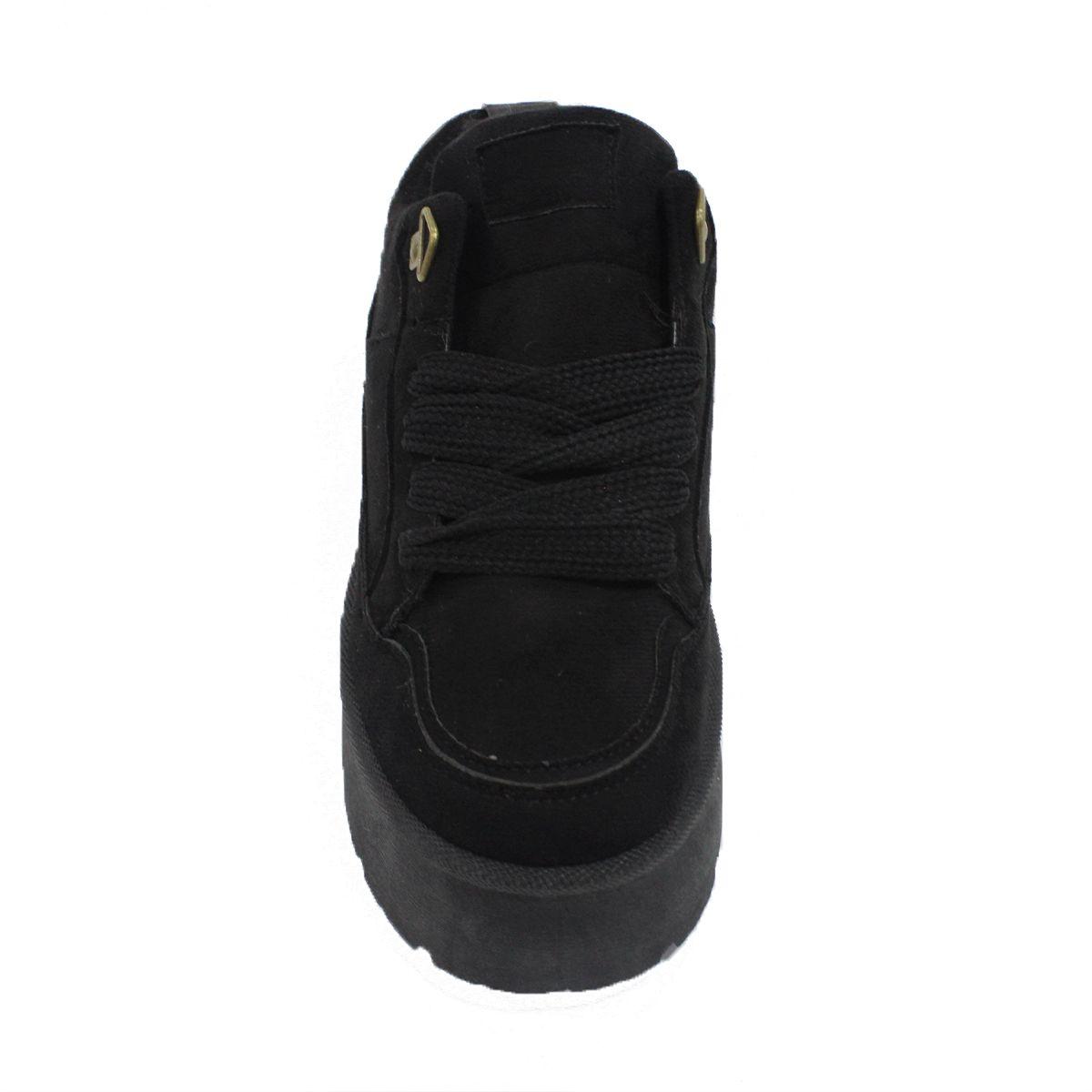 Zapatilla Descanso Forrada Chiporro Plataforma Cómoda Mujer-0