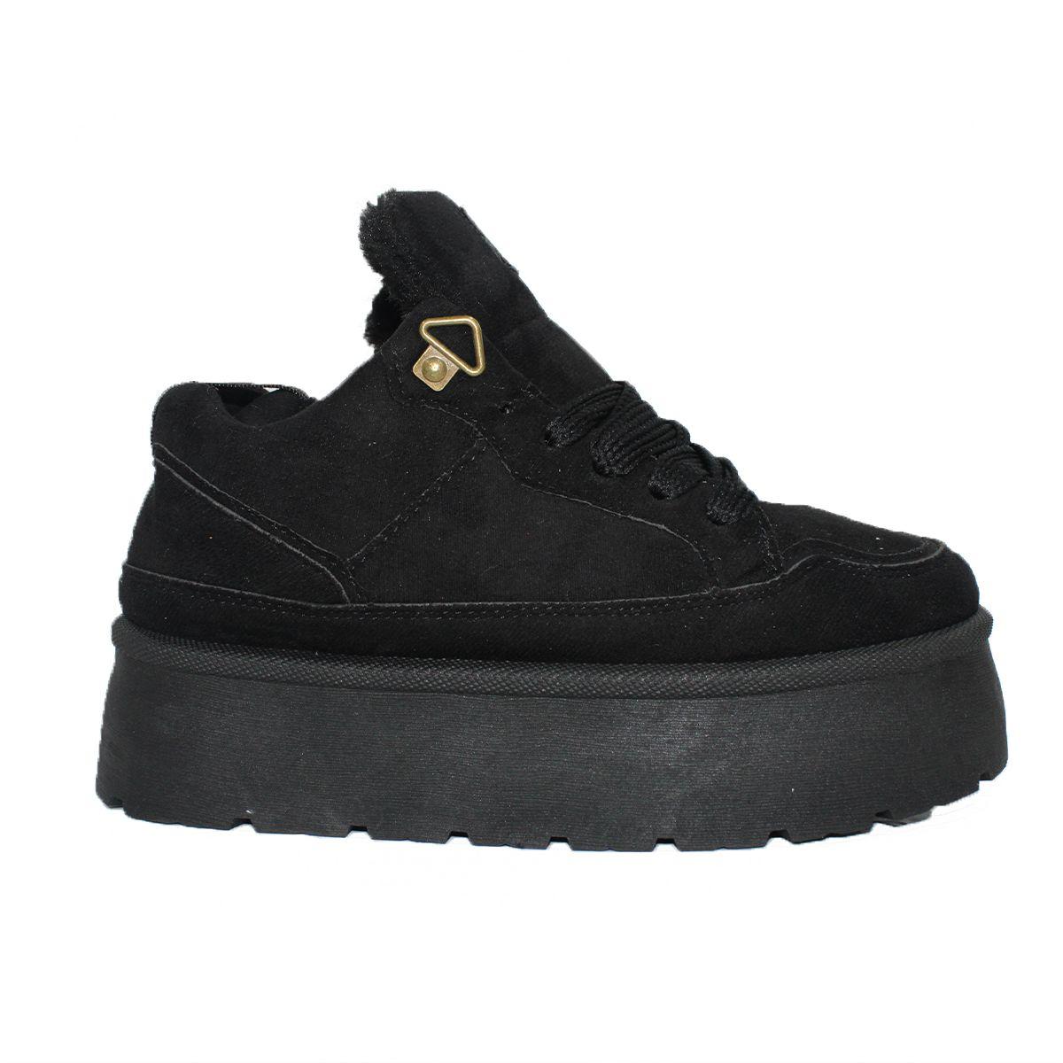 Zapatilla Descanso Forrada Chiporro Plataforma Cómoda Mujer-3