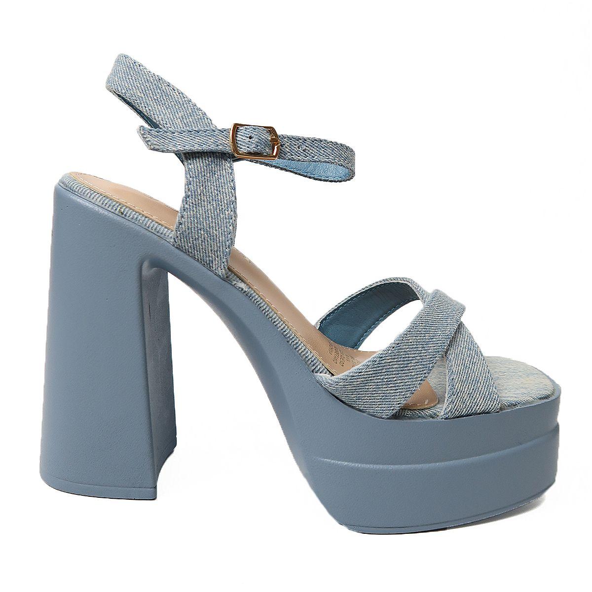 Sandalia Fiesta Noche Taco Alto Negro, Fucsia, Charol, Verde-7