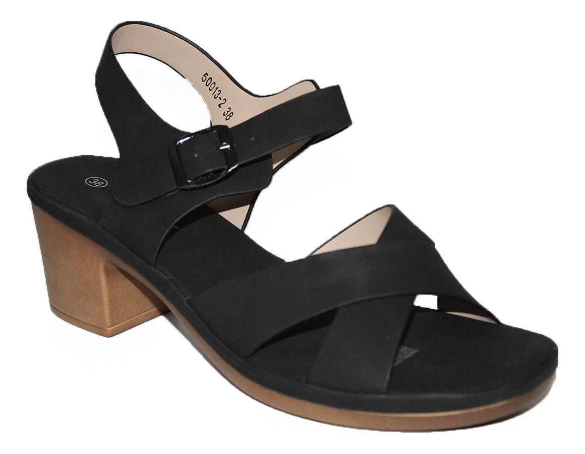 Sandalia Mujer Tacones Gruesos Casual Verano Primavera-5