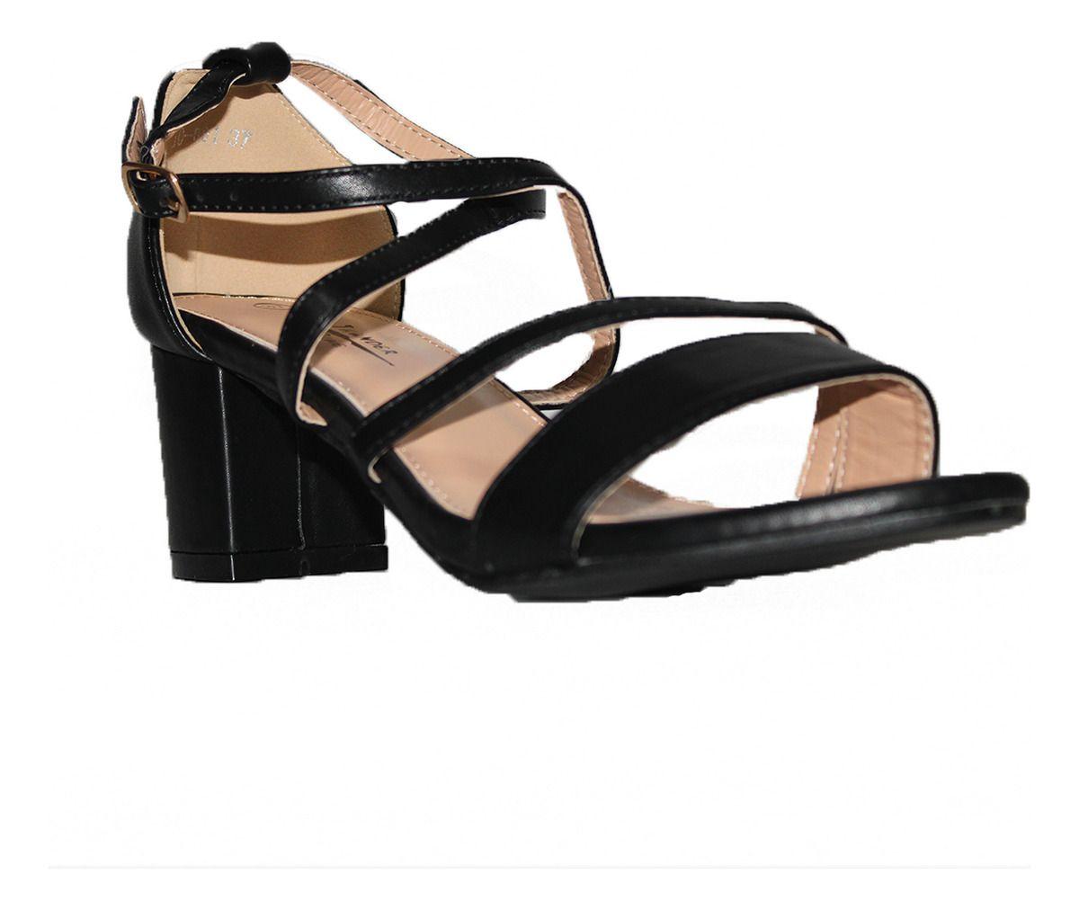 Sandalias De Mujer Diseño De Tiras Cruzadas Cómodas Verano-3
