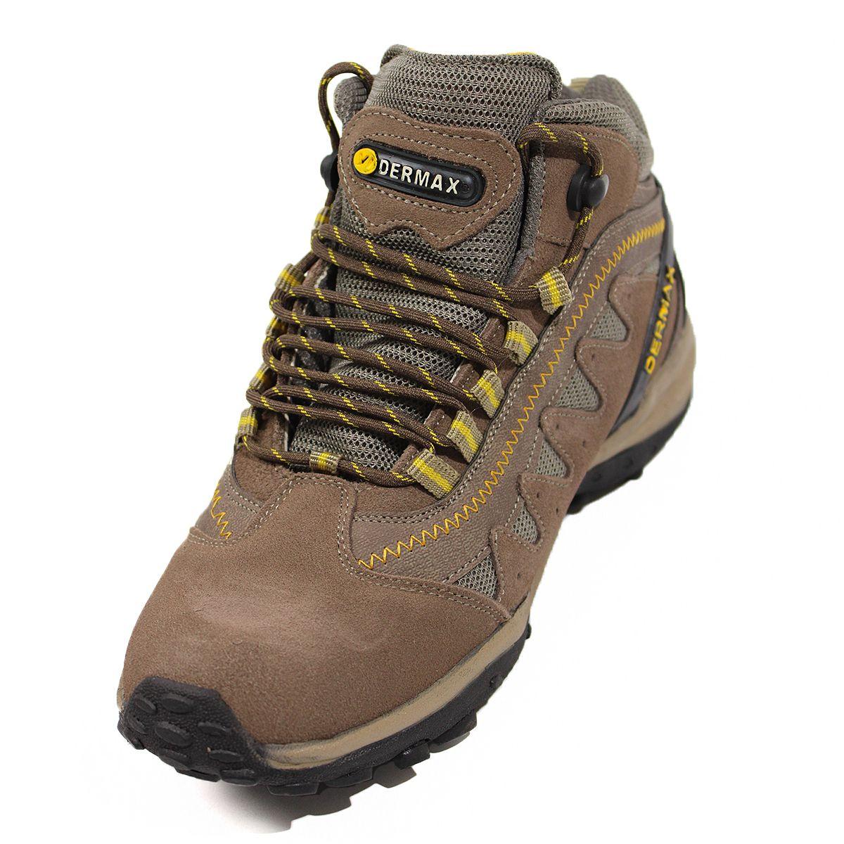 Zapatilla Impermeable Hombre En Cuero Peruano Trekking-2