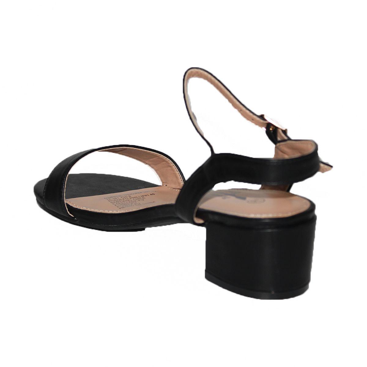 Sandalia Chalas De Taco Bajo Casual Para Dama-2