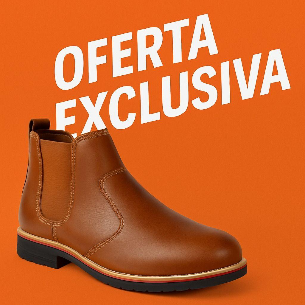 Bota O Botín De Caballero Casual 100% Cuero-7