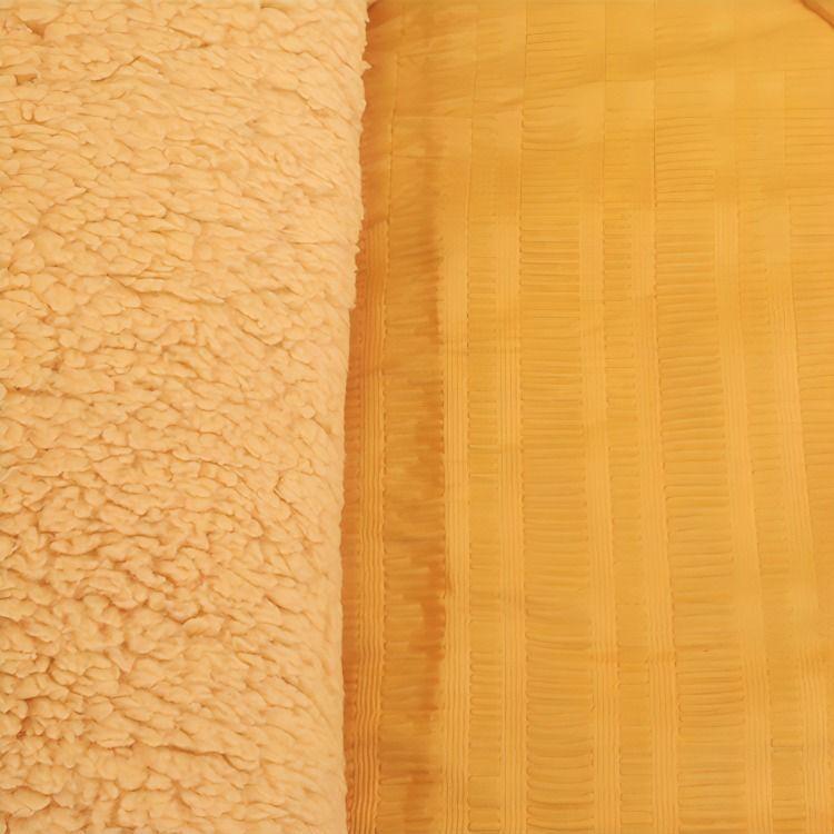 Plumón Outboss Deluxe 1,5 Plazas / Sherpa Mostaza- Doral -3