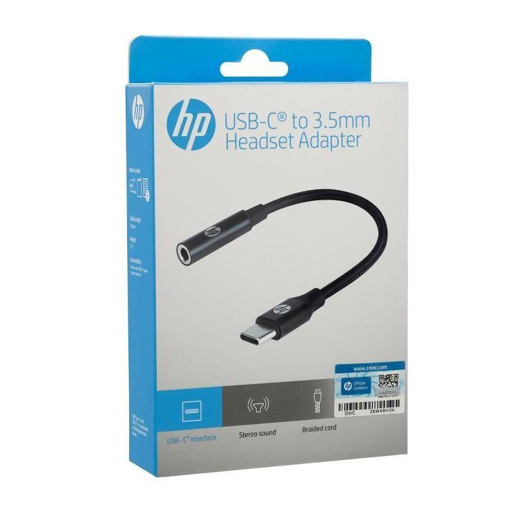 ADAPTADOR DE AUDIO USB-C A 3,5 NEGRO TRENZADO -2