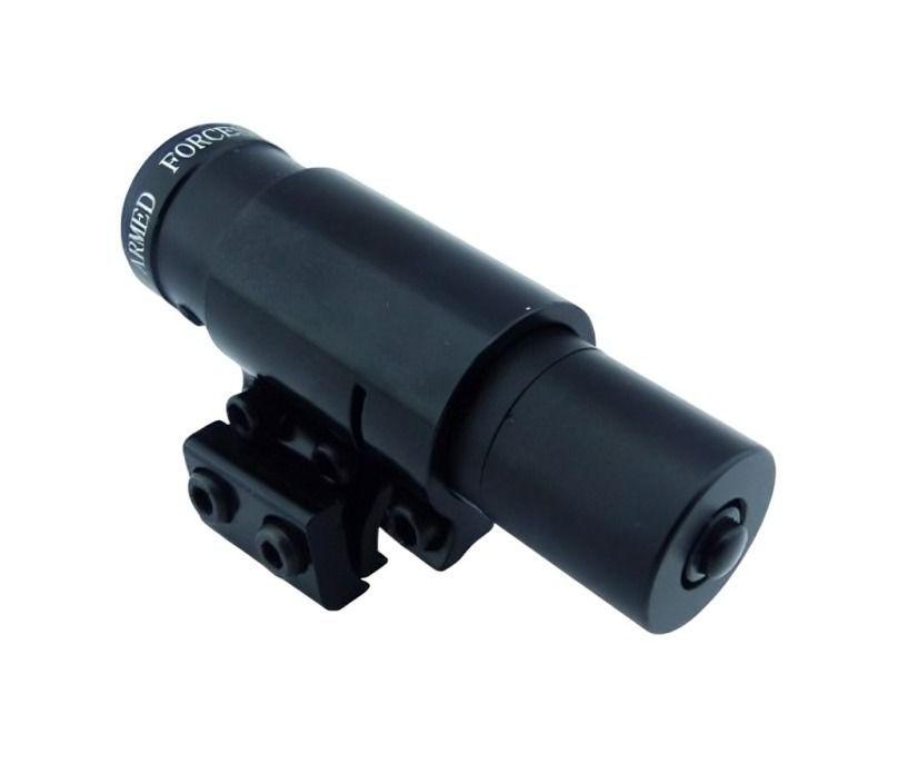 MIRA LASER ROJO PARA RIFLE Y OTROS RIEL 11/20MM REGULABLE-2