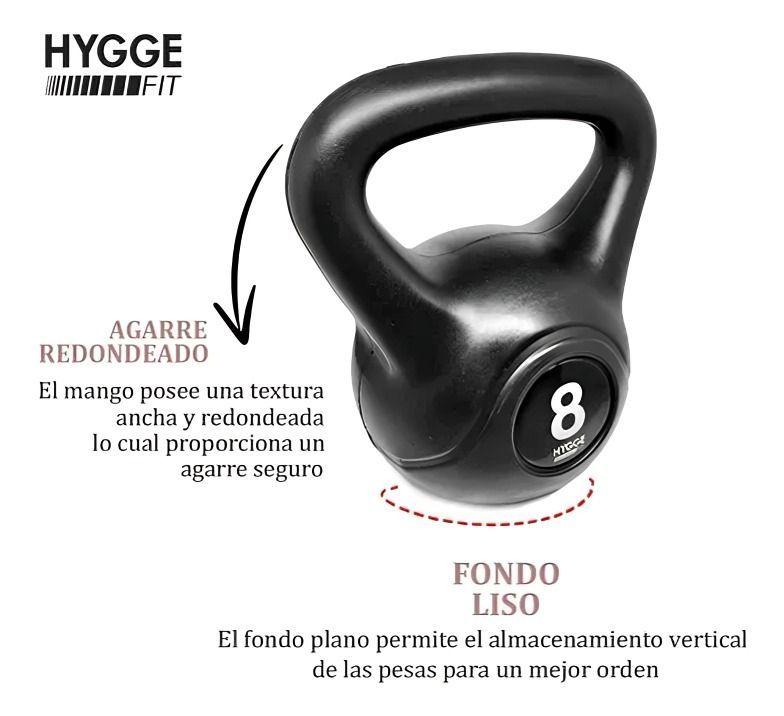 Pesa Rusa Kettlebell K-FIT de 8 KG-2