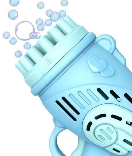 Pistola Lanzadora De Burbujas   Modo de ventilador  Juguete-1