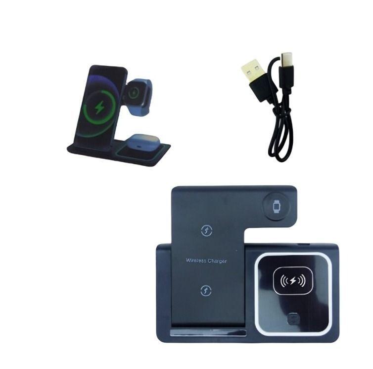BASE DE CARGA INALAMBRICA 3 EN 1 PARA SMARTPHONE AUDIFONOS RELOJ -0