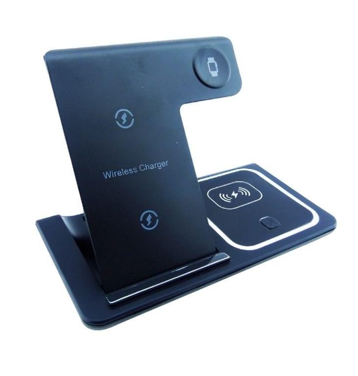 BASE DE CARGA INALAMBRICA 3 EN 1 PARA SMARTPHONE AUDIFONOS RELOJ -2