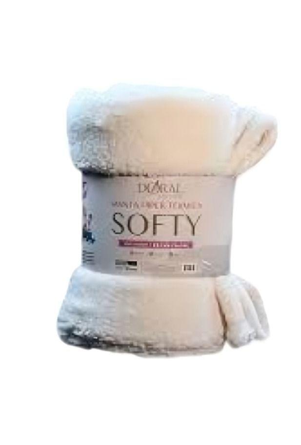 Manta Softy Lisa / Crudo – Doral 127×152 cm.-0