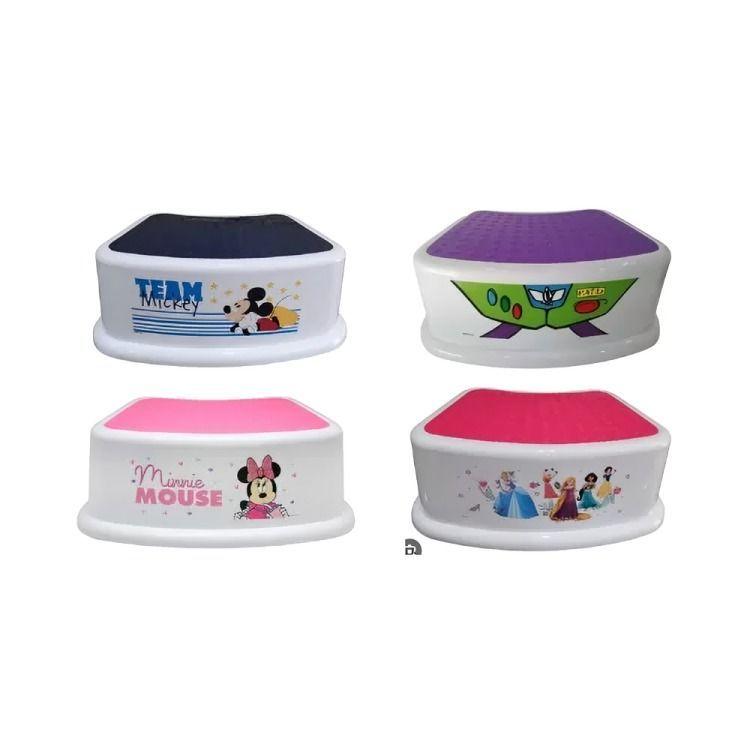 Piso Alzador De Baño  Niños Antideslizante Disney -1