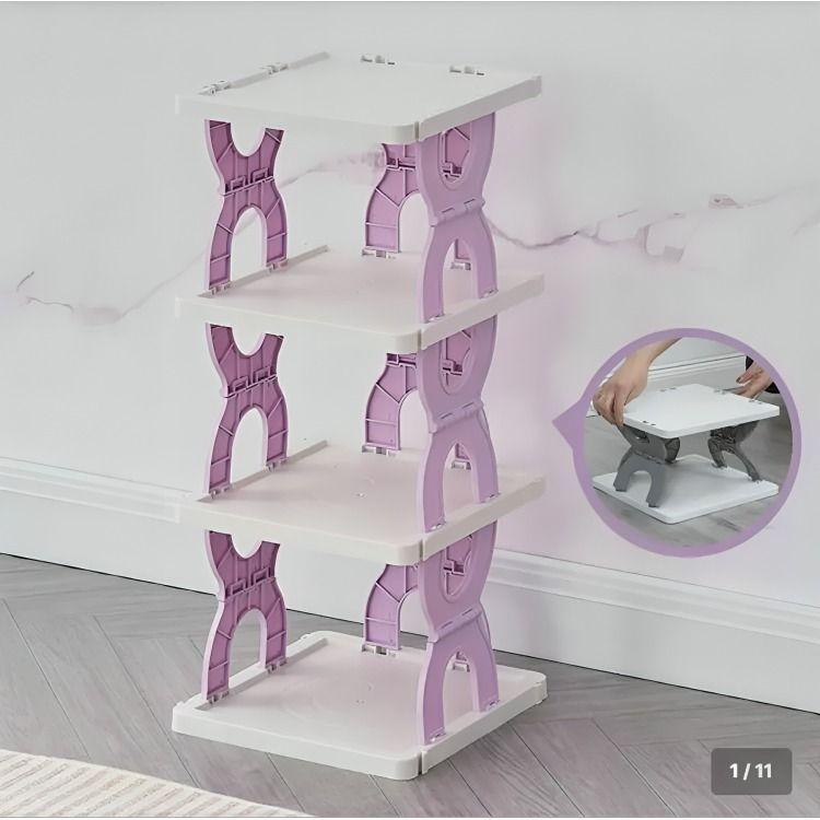 Organizador De Armario Zapatero Plegable 4 Niveles-2