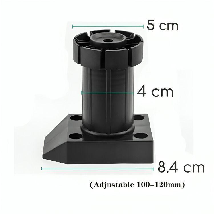 Pata Regulable Para Zócalo 100mm - 120mm Set De 4 Unidades-3