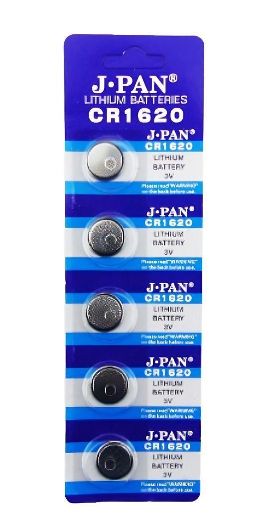 PILA CR1620 3V LITHIUM SET X 5 PCS EN BLISTER -1