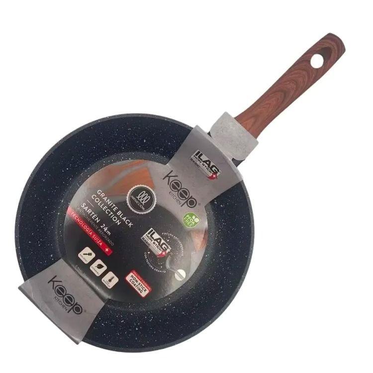 SARTEN 24CM KEEP GRANITE LINE-3