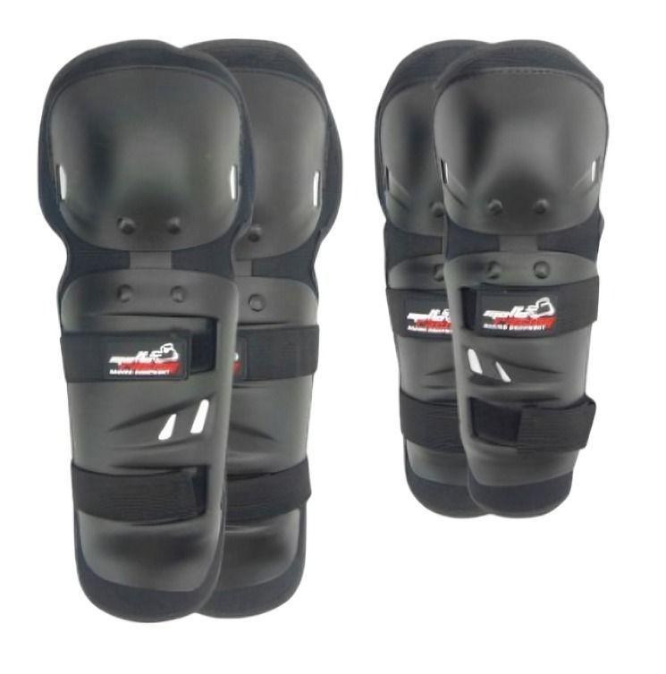 RODILLERA Y CODERA PARA MOTO CORTA MOTTO RACING 4 PCS -2