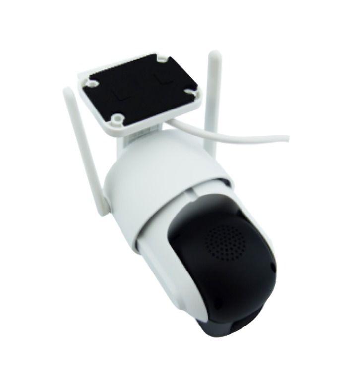 CAMARA VIGILANCIA IP EXTERIOR 16 LED DOBLE CAMARA WIFI CON ZOOM,APP ICAM365-1
