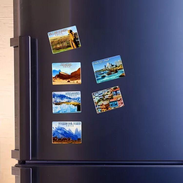 Pack 4 Imán Cerámica Isla de Pascua-2