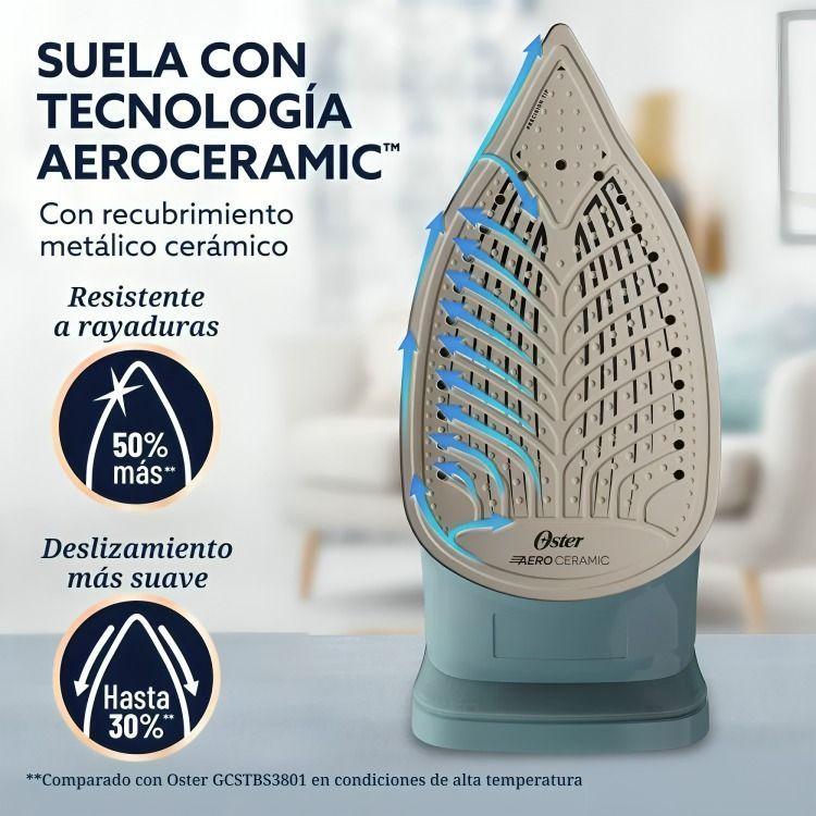 Plancha de Vapor AeroGlide  Oster 1600W GCSTAC7001-4