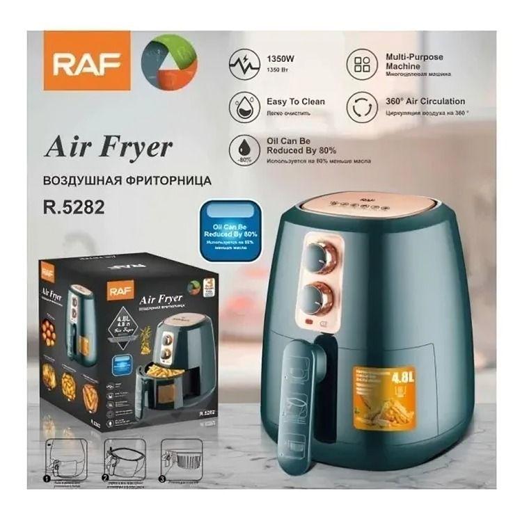 Freidora De Aire Caliente AIRFRYER R-5282 4.8LTS -4