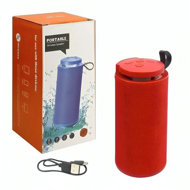 PARLANTE RECARGABLE BLUETOOTH MODGT-112 PORTABLE FMUSBTF ROJO-2