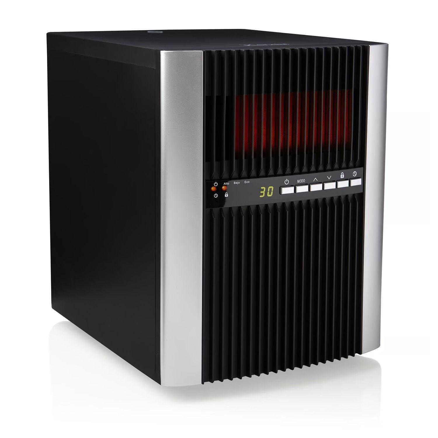 Estufa Infrarroja Eléctrica 1500 W Infrarrojo KPH-96T Negro-1