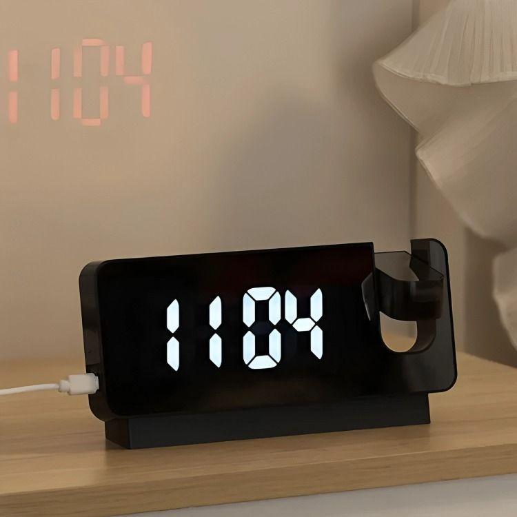 Reloj Digital Proyector Negro-2