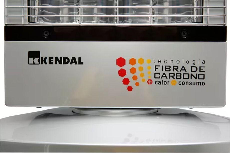 CALEFACTOR CON EFECTO LUMINOSO  FIBRA CARBONO NSB120K6-2