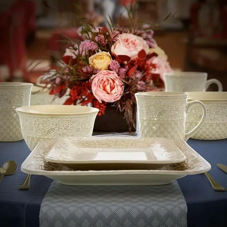 Bandeja Melamina 38Cm Provenzal Taupe-2