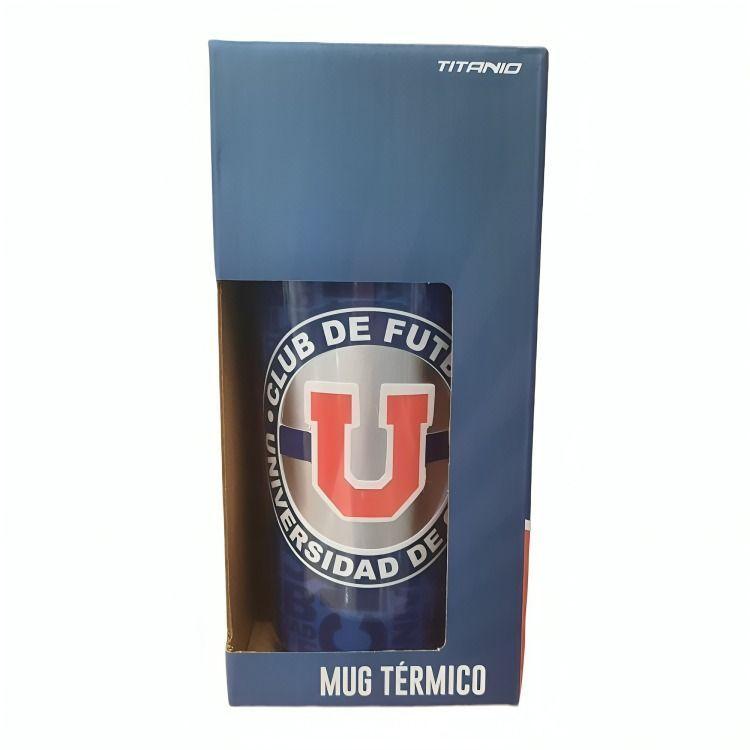 MUG TERMICO LOGO PLATEADO UNIVERSIDAD DE CHILE-2