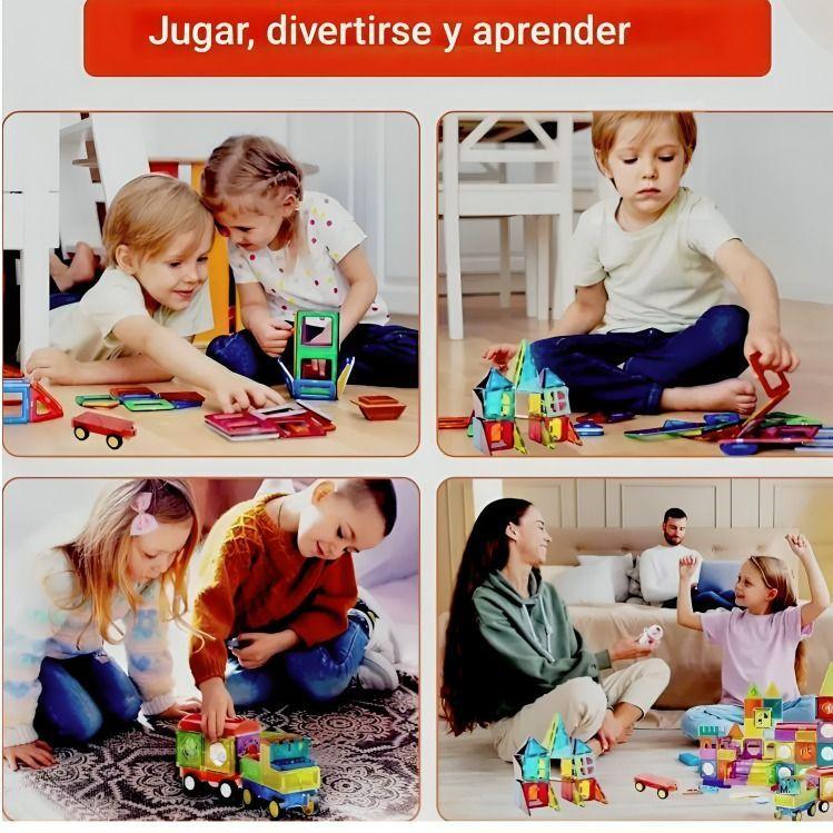 Bloque Magnetico Auto 43 Piezas-2