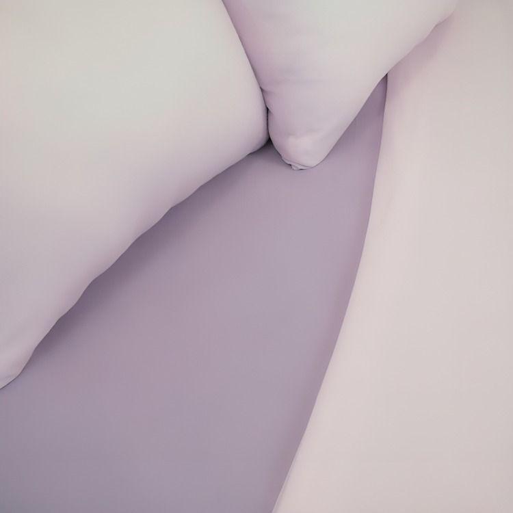 Sábanas Polar Lisa Composé 2 Plazas / Bicolor Morado – Doral-2