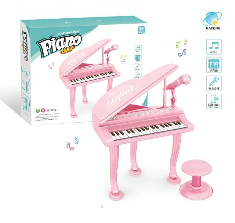 PIANO CON ASIENTO ROSA-1