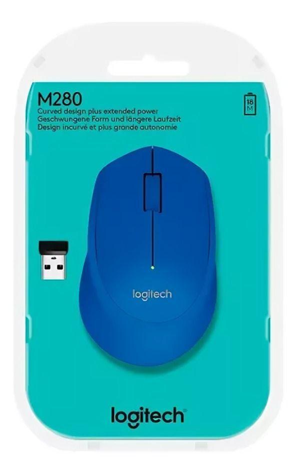  MOUSE LOGITECH INALAM M280 AZU 910-004361-0