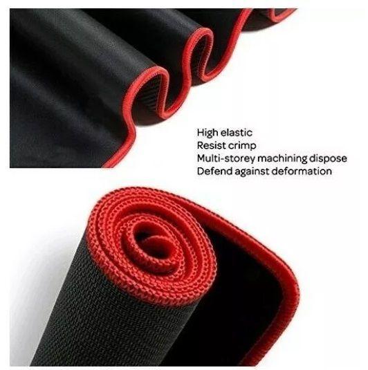 Mouse Pad Gamer Weibo K8 De Goma Xl 30cm X 70cm X 3mm Negro-2