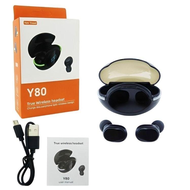 AUDIFONO TRUE WIRELES BLUETOOTH MOD.Y80 -4