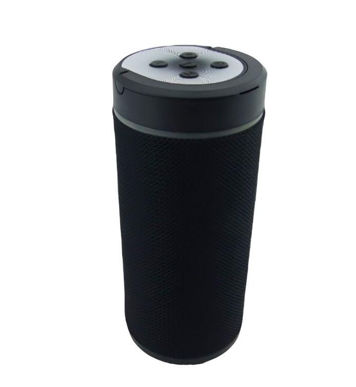 PARLANTE RECARGABLE KT-125 BLUET USB TF CON LUZ C/NEGRO-0