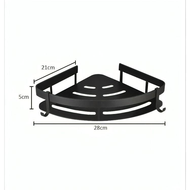 Organizador De Ducha Cocina Repisa Acero Inox Adhesivo-3