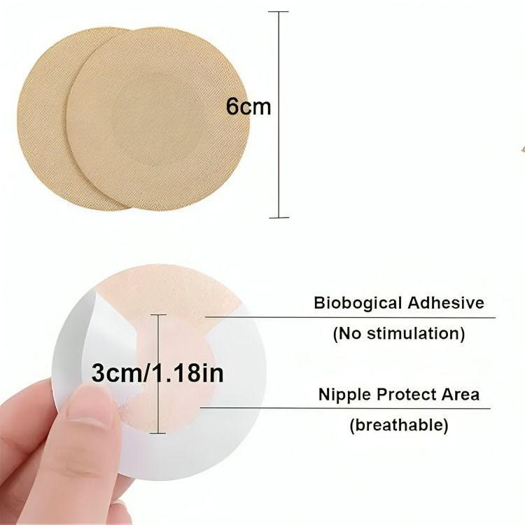 Pack X10 Cubre Pezón Parches Pezoneras Adhesivas-2