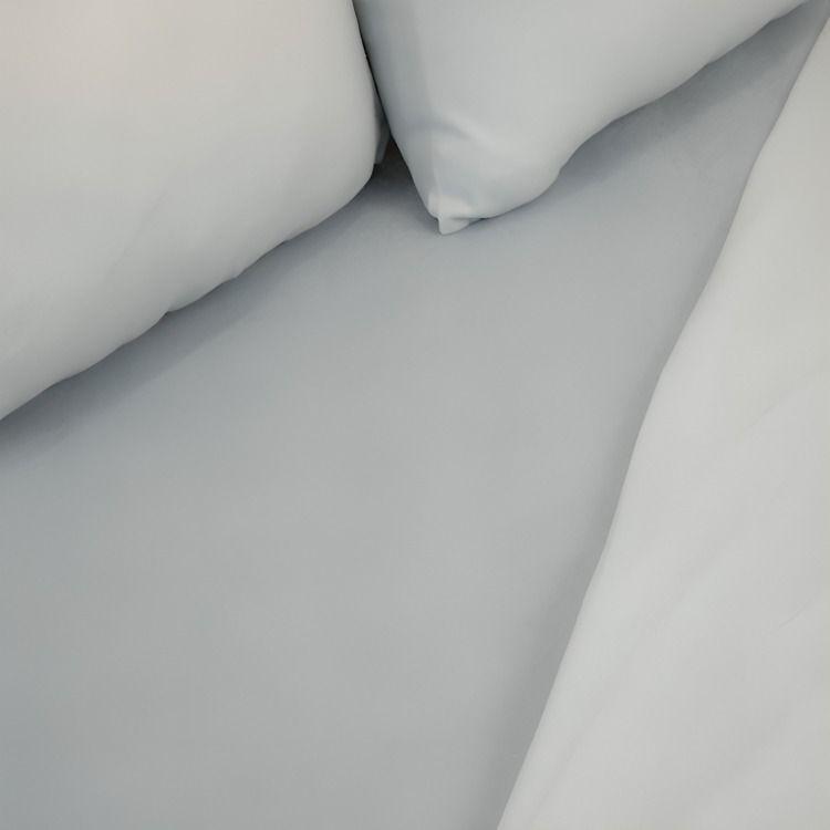 Sábanas de Polar Composé King 2.5 Plazas / Bicolor Celeste – Doral   -2
