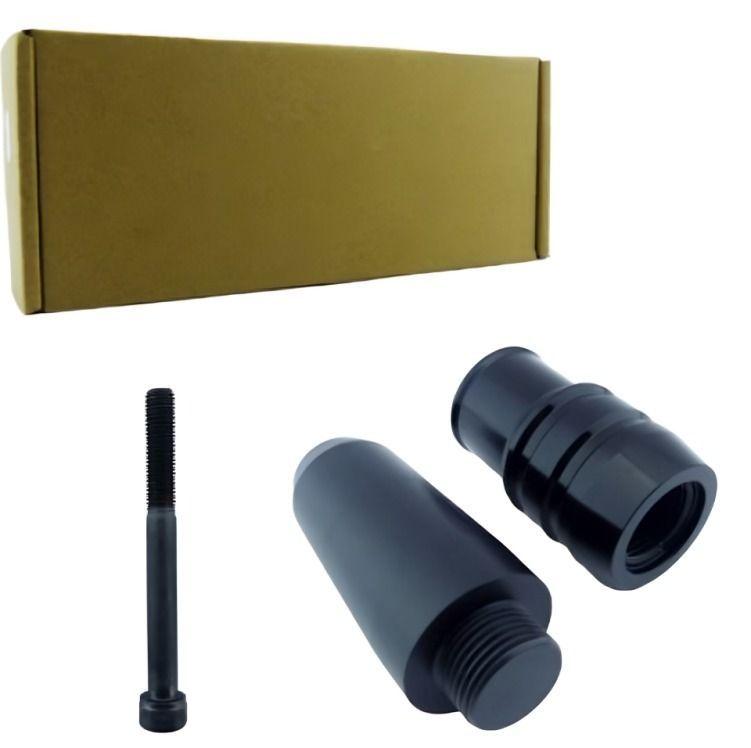 TOPE ANTI-CAIDA PARA MOTO CALIDAD CNC SET X 1 PCS NEGRO-2
